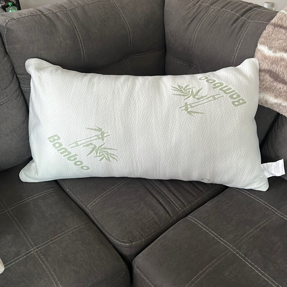 Bamboo Memory Foam Pillow Queen Sized